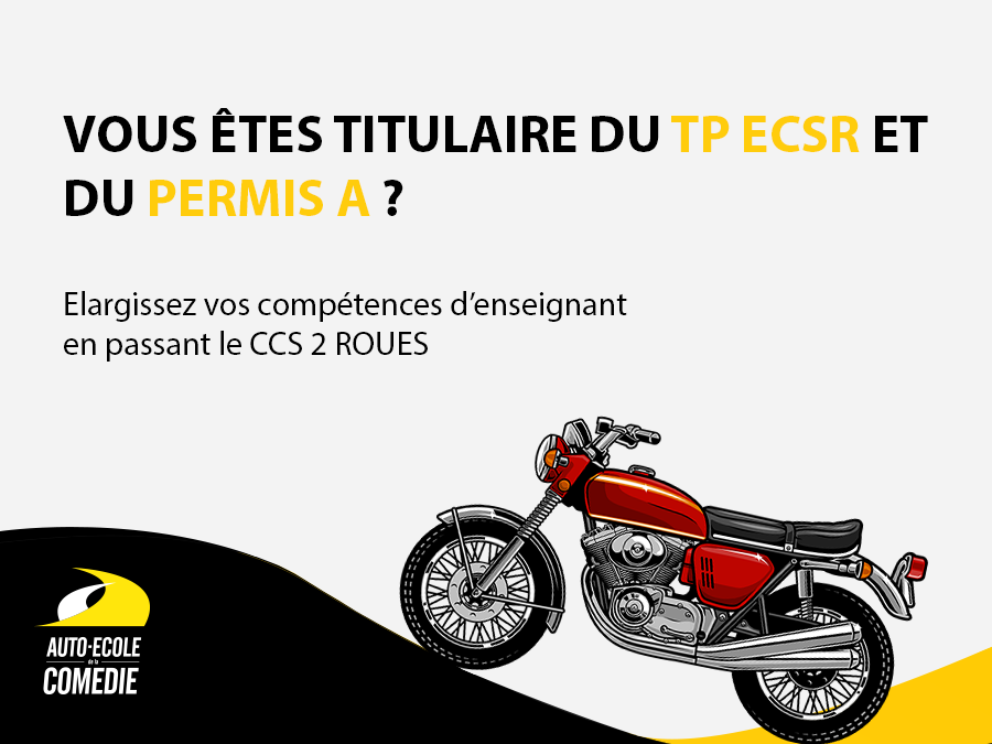 enseignement ccs 2 roues