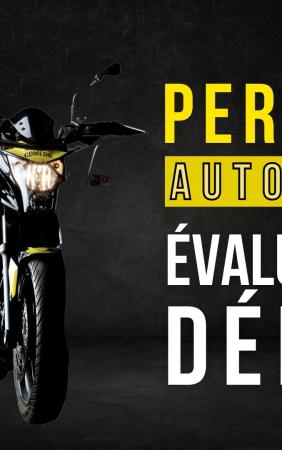 Évaluation de départ moto A2 Boîte automatique