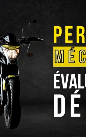 Évaluation de départ moto A2 manuelle