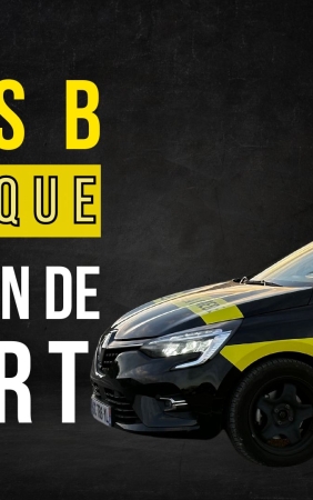 Évaluation de départ permis B manuelle