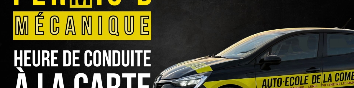 Heure de conduite voiture à la carte permis B manuelle